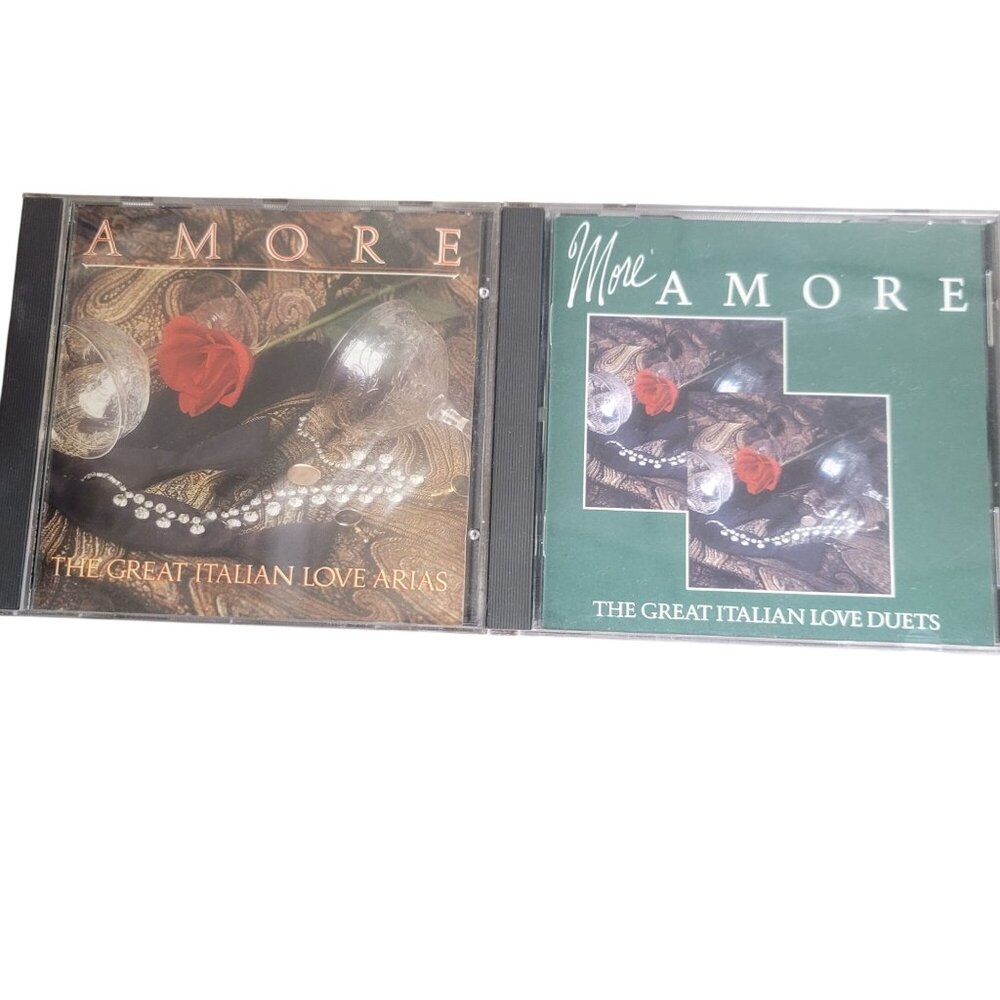 Amore & More Amore CDs The Great Italian Love Arias & Duets By CBS Records